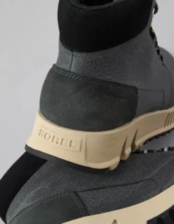 Sorel Men's Mac Hill Mid LTR Boot Gray -American Eagle Fashion 7213 7356 020 d2