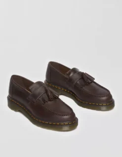 Dr. Martens Men's Adrian Yellow Stitch Tassel Loafers -American Eagle Fashion 7213 7462 200 d1