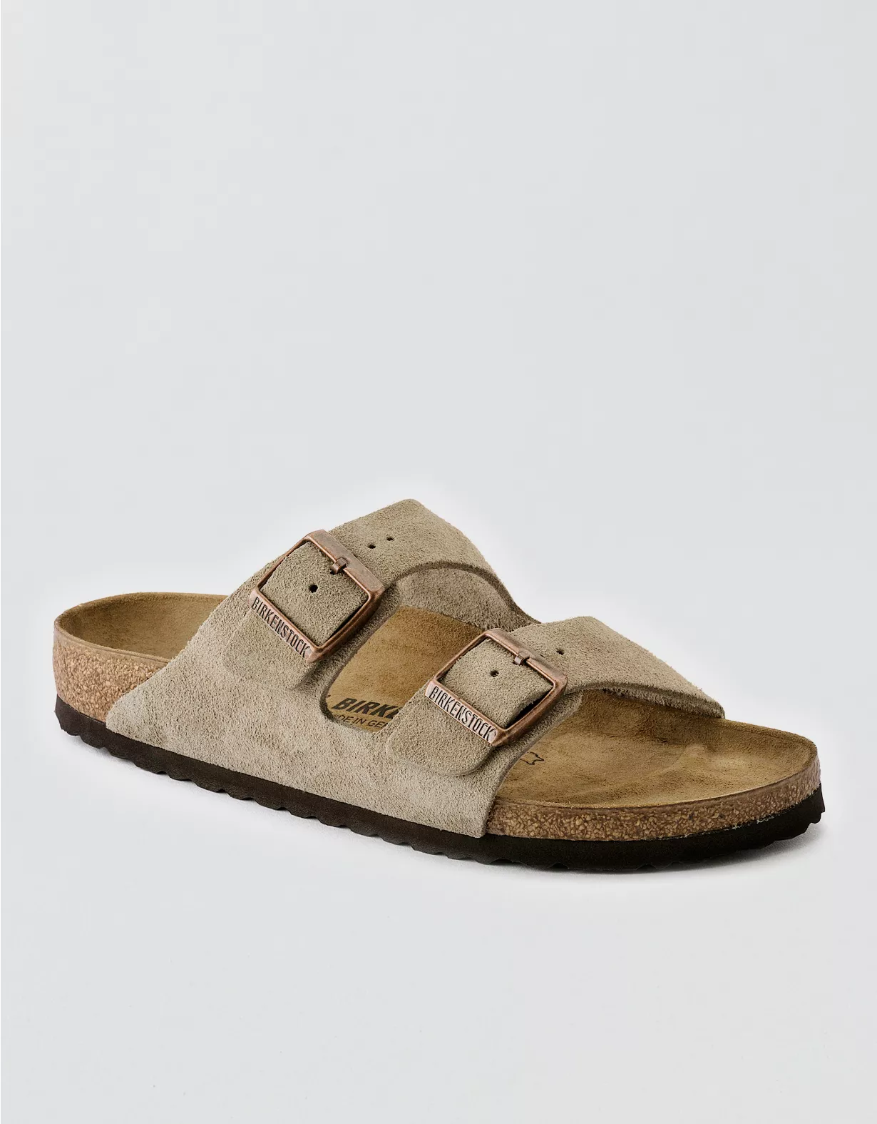 Birkenstock Men's Arizona Soft Footbed Suede Sandal 1 Birkenstock Men's Arizona Soft Footbed Suede Sandal