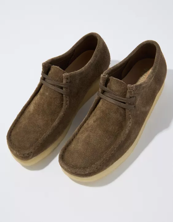 Clarks Men's Wallabee Suede Moccasin 2 Clarks Men's Wallabee Suede Moccasin - Image 2