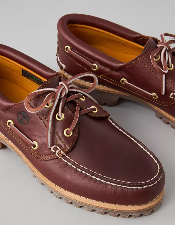 Timberland Men's 3-Eye Classic Boat Shoe Deep Burgundy 4 Timberland Men's 3-Eye Classic Boat Shoe Deep Burgundy - Image 4