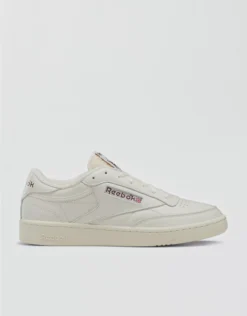 Reebok Men's Club C 85 Vintage Sneaker White Washed