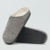 Birkenstock Men's Zermatt Shearling Slipper Charcoal