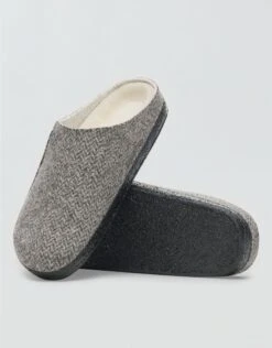 Birkenstock Men's Zermatt Shearling Slipper Charcoal