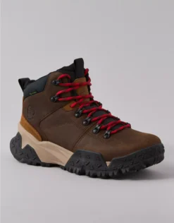 Timberland Men's Motion Scramble Mid Lace-Up Hiker Boot Brown