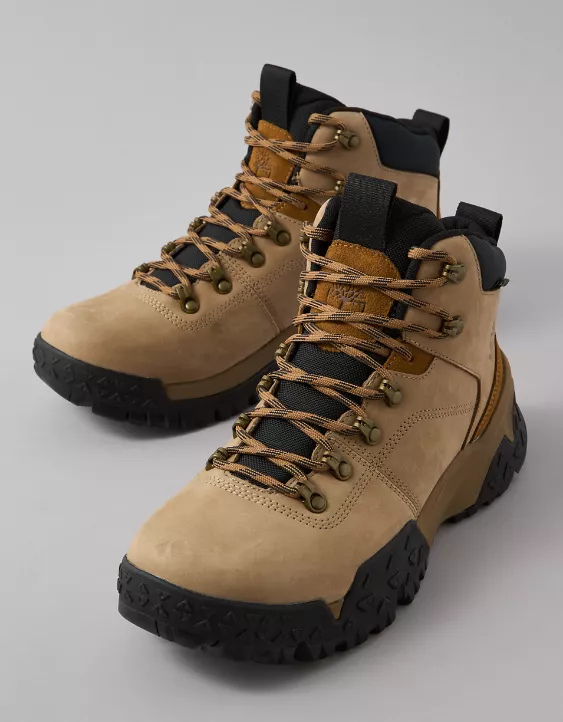 Timberland Men's Motion Scramble Mid Lace-Up Hiker Boot Tan 2 Timberland Men's Motion Scramble Mid Lace-Up Hiker Boot Tan - Image 2