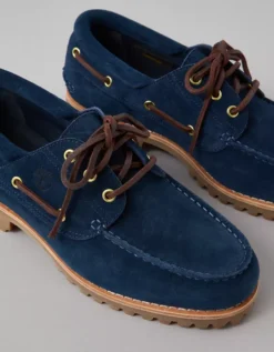 Timberland X AE Indigo Suede Boat Shoe Navy -American Eagle Fashion 7213 7734 410 d1