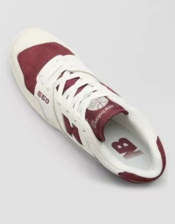 New Balance Men's 550 Sneaker Brick Red -American Eagle Fashion 7213 7760 622 b