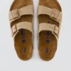 Birkenstock Men's Arizona Soft Footbed Sandal Sand