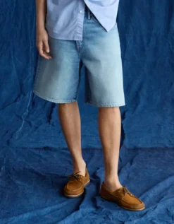 G.H. Bass Men's Hampton Leather Boat Shoe Tan -American Eagle Fashion 7213 7780 207 l2