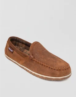 Minnetonka Tilden Slipper Medium Brown