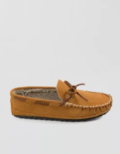 Minnetonka Casey Moccasin Slipper Tan -American Eagle Fashion 7213 9885 207 d2