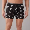 AEO Men's Eagles 4.5" Ultra Soft Boxer Brief Black