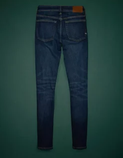 AE77 Premium High-Waisted Jegging Dark Wash -American Eagle Fashion 7302 4291 896 b
