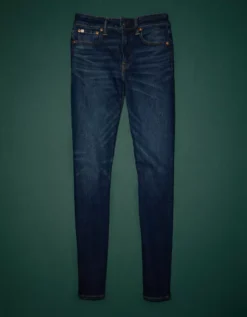 AE77 Premium High-Waisted Jegging Dark Wash -American Eagle Fashion 7302 4291 896 f