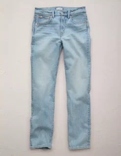 AE77 Premium Vintage Straight Jean Light Wash -American Eagle Fashion 7302 4380 915 f