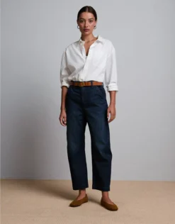 AE77 Premium Barrel Jean Indigo