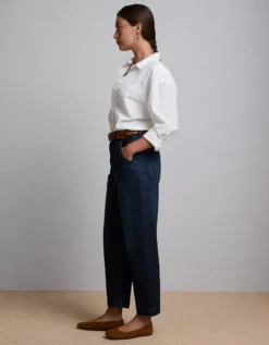 AE77 Premium Barrel Jean Indigo -American Eagle Fashion 7302 4424 532 os