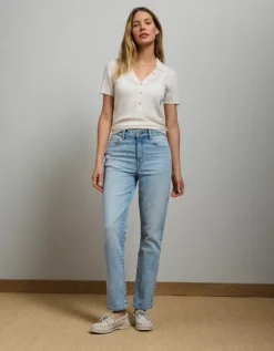 AE77 Premium Cigarette Jean Light Wash -American Eagle Fashion 7302 4588 915 d2