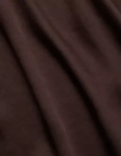 AE77 Premium Satin Slip Skirt Dark Brown -American Eagle Fashion 7302 4725 203 d3