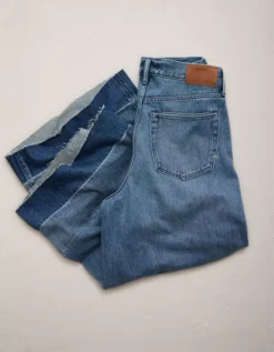 AE77 Premium Super Wide Jean Medium Wash 11 AE77 Premium Super Wide Jean Medium Wash -American Eagle Fashion 7302 4815 936 b