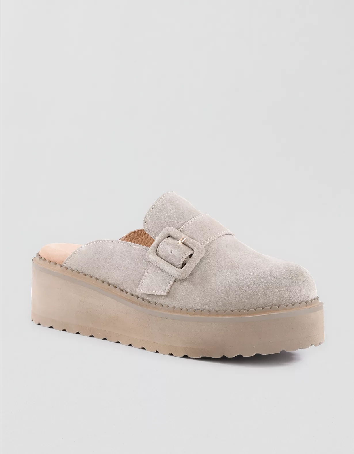 Seychelles Come Together Slide Shoe Taupe 1 Seychelles Come Together Slide Shoe Taupe