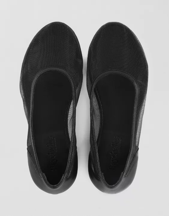 Seychelles Neon Moon Ballet Flat Black 2 Seychelles Neon Moon Ballet Flat Black - Image 2