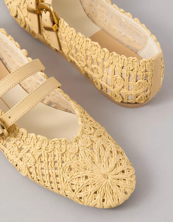 Dolce Vita Baylee Sunflower Ballet Flats Natural 3 Dolce Vita Baylee Sunflower Ballet Flats Natural - Image 3