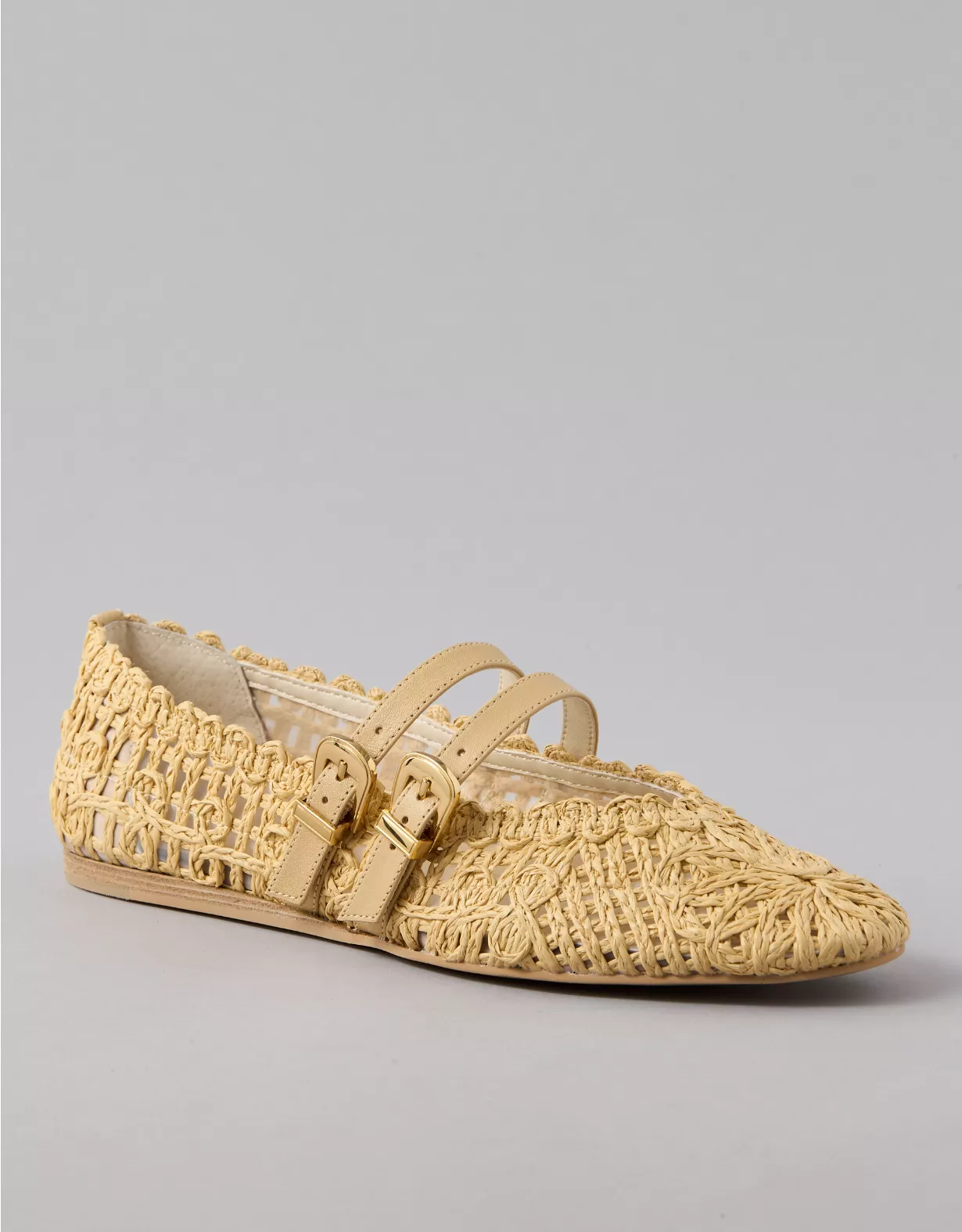 Dolce Vita Baylee Sunflower Ballet Flats Natural 1 Dolce Vita Baylee Sunflower Ballet Flats Natural