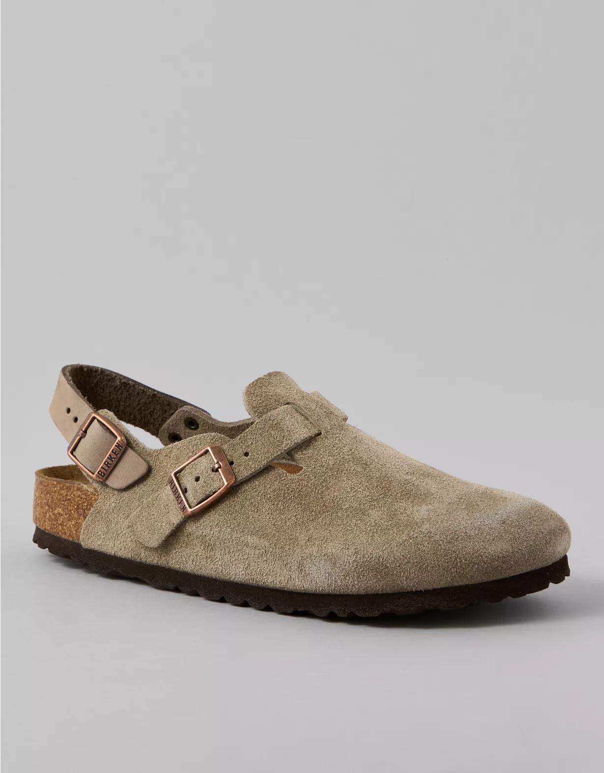 Birkenstock Tokio Slip-On Clog Taupe 1 Birkenstock Tokio Slip-On Clog Taupe