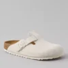Birkenstock Women's Boston Soft Footbed Clog White