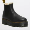 Dr. Martens Women's 2976 Quad Faux Fur Chelsea Boot