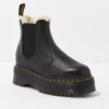 Dr. Martens Women's 2976 Faux Fur-Lined Platform Chelsea Boot