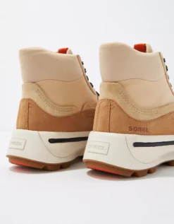 Sorel Women's ONA 503 Mid High-Top Sneaker Tan -American Eagle Fashion 7412 5889 207 d1