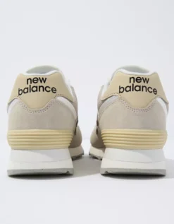 New Balance 574 Sneaker White -American Eagle Fashion 7412 6318 100 d1