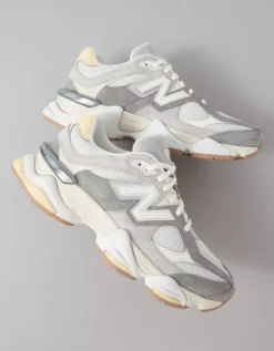 New Balance Women's 9060 Sneaker Light Gray -American Eagle Fashion 7412 6320 951 d2