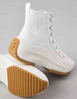 Skechers Women's Trail-Blaze-Stomper Avenue Sneaker White -American Eagle Fashion 7412 6521 100 d1