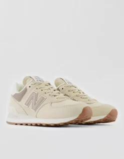 New Balance Women's 574 Sneaker Beige -American Eagle Fashion 7412 6552 676 d1