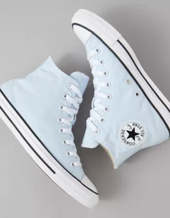 Converse Chuck Taylor All Star High-Top Sneaker Light Blue -American Eagle Fashion 7412 6837 401 d1