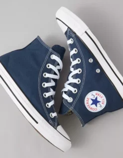 Converse Chuck Taylor All Star High-Top Sneaker Navy -American Eagle Fashion 7412 6837 410 d1