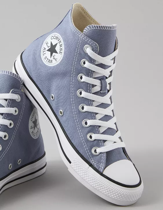 Converse Chuck Taylor All Star High-Top Sneaker Soft Blue 3 Converse Chuck Taylor All Star High-Top Sneaker Soft Blue - Image 3