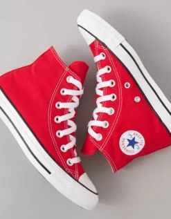 Converse Chuck Taylor All Star High-Top Sneaker Red -American Eagle Fashion 7412 6837 600 d2