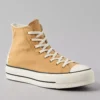 Converse Chuck Taylor Classic Romantic All Star High-Top Platform Sneaker Sand