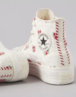 Converse Chuck Taylor All Star Lift Flowers Platform Sneaker Multi -American Eagle Fashion 7412 6859 900 d2