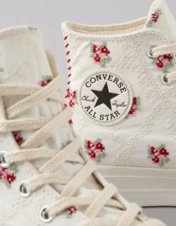 Converse Chuck Taylor All Star Lift Flowers Platform Sneaker Multi -American Eagle Fashion 7412 6859 900 d3