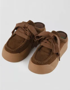 BC Footwear Platform Mule Sneaker Brown