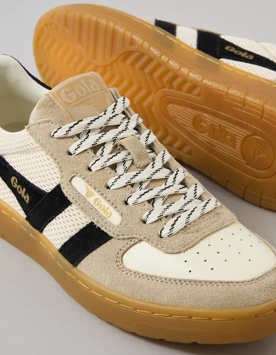 Gola Hawk Suede Sneaker Black 3 Gola Hawk Suede Sneaker Black - Image 3