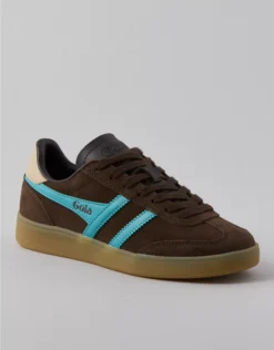 Gola Viper Leather Sneaker Chocolate