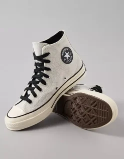 Converse Chuck 70 Web Weave Sneaker Light Gray 7 Converse Chuck 70 Web Weave Sneaker Light Gray -American Eagle Fashion 7412 7082 951 d1