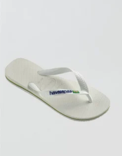 Havaianas Women's Slim Flip Flops White